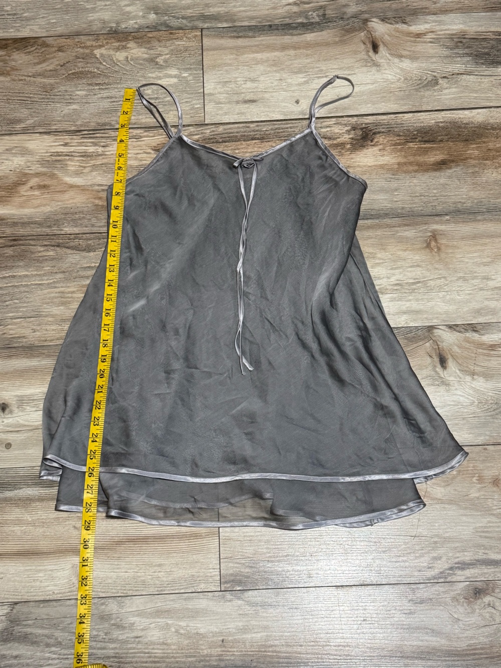 Frederick's of Hollywood A-Line Skirt in Charcoal Gray